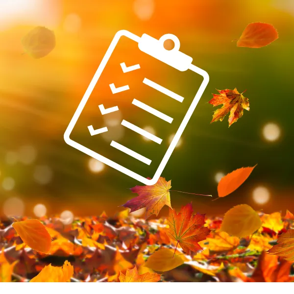 North Georgia fall checklist