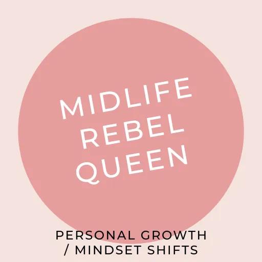 Midlife woman stepping into her empowered future self with confidence and clarity