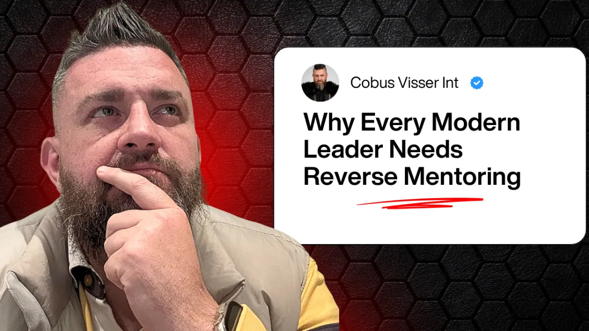 Why Every Modern Leader Needs Reverse Mentoring