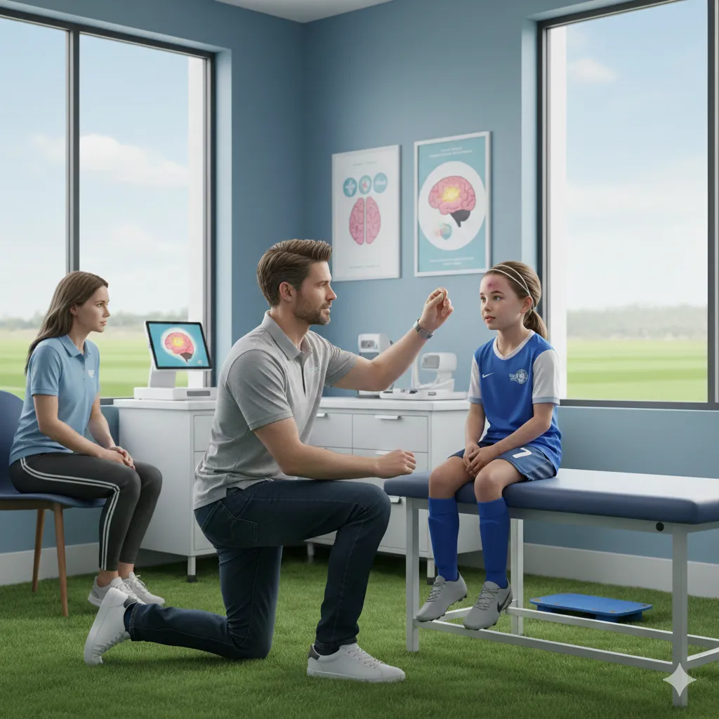 Modern pediatric concussion care: performing a targeted evaluation to determine which brain systems need specific treatment for a safe return to the field.