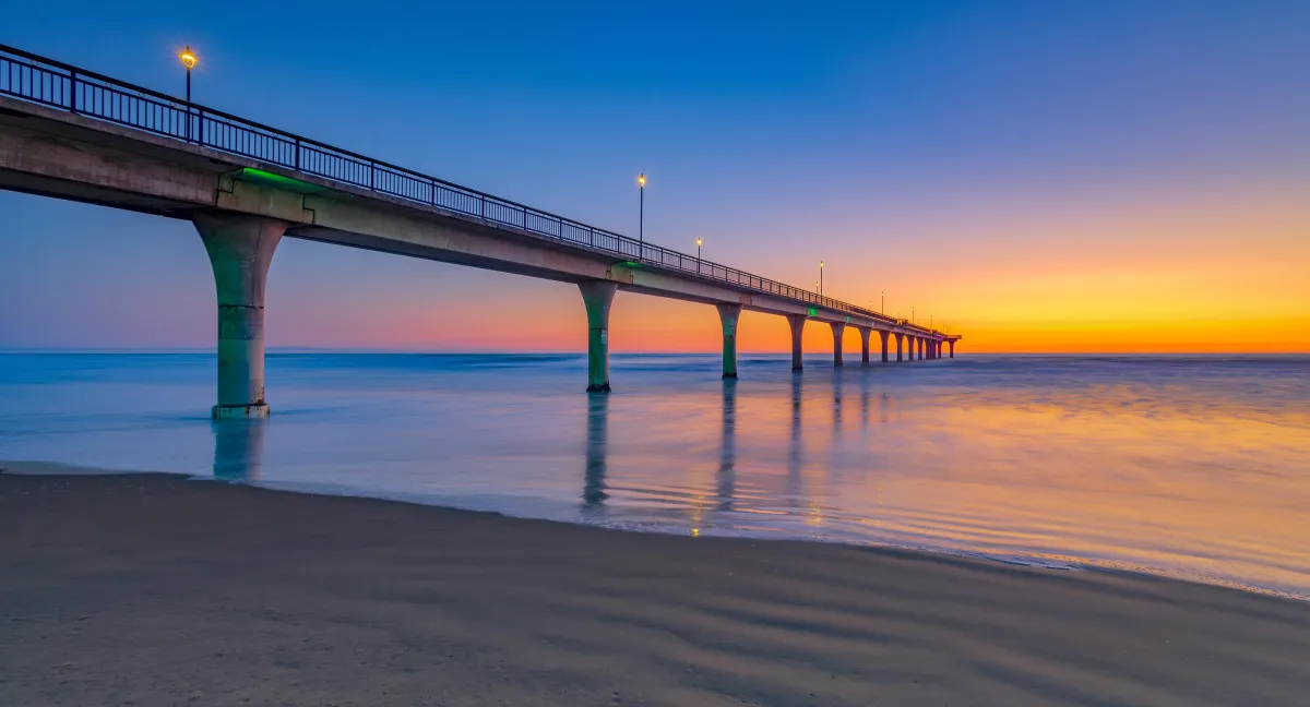 New Brighton Pier NZ