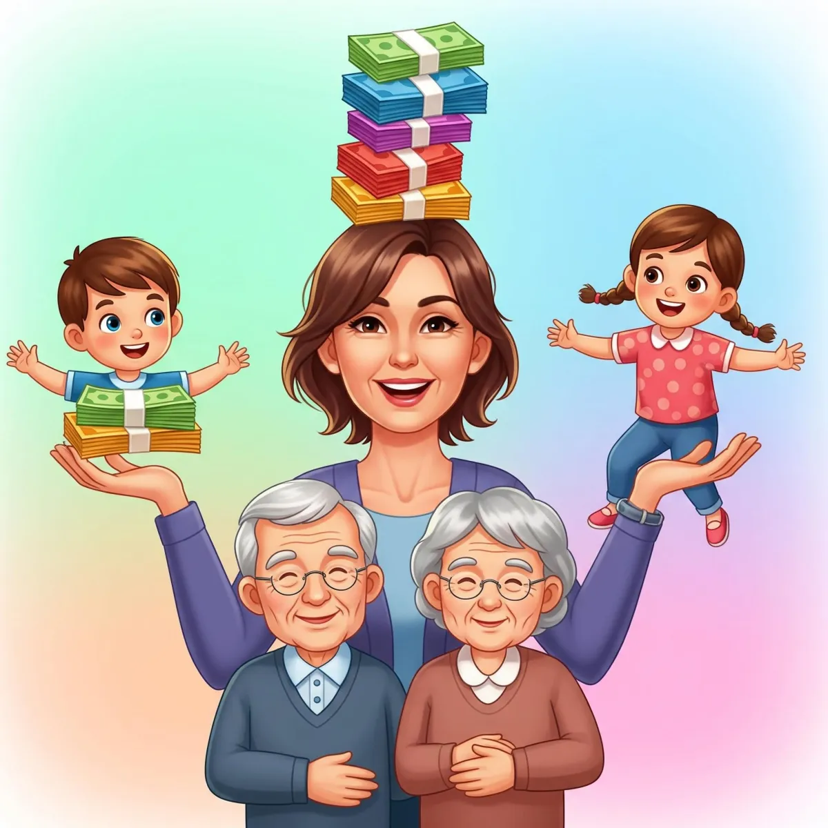 The "Sandwich Generation" Survival Guide: Navigating Finances for Kids & Parents