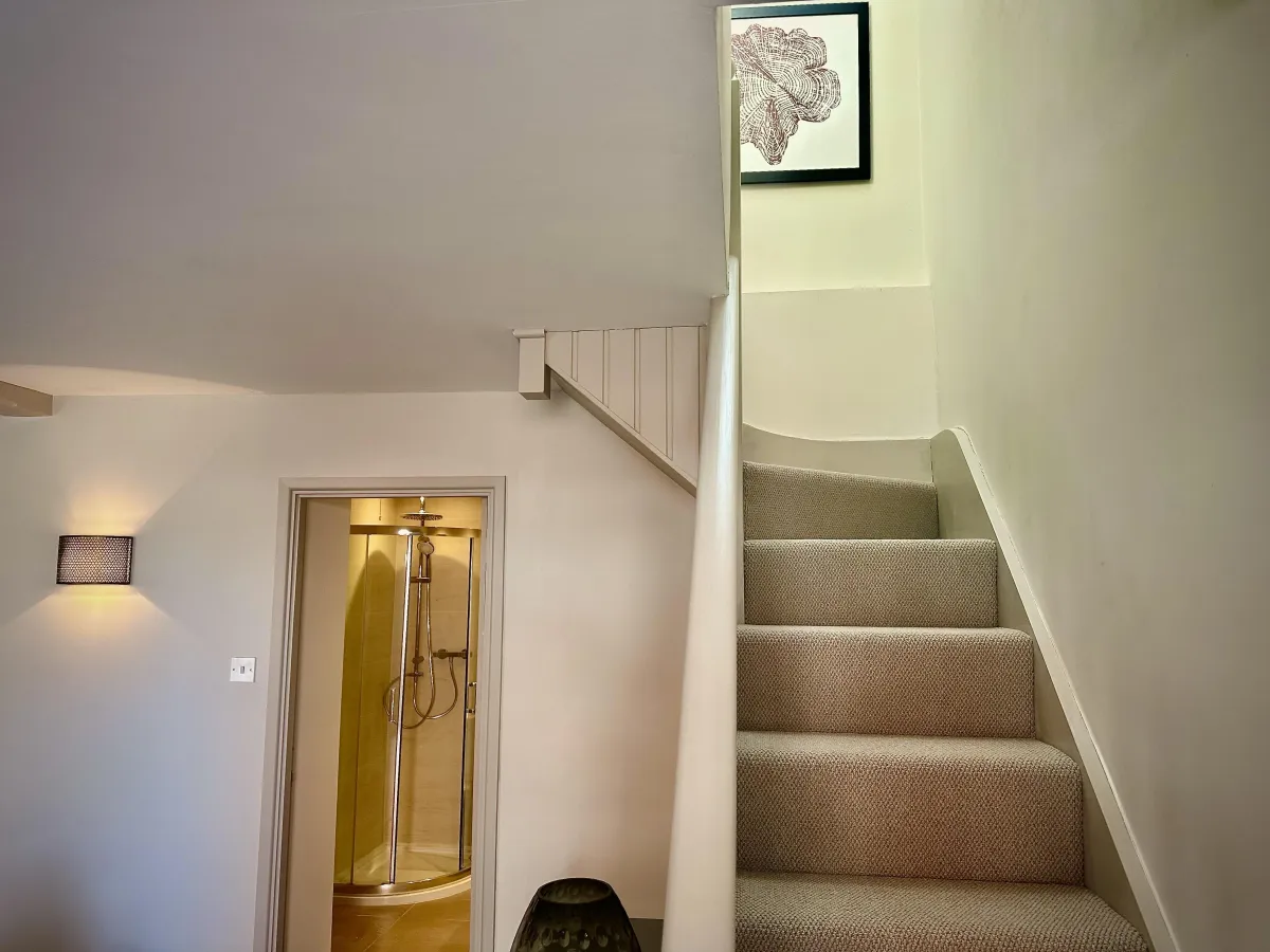 StayatNo12 - showroom off sitting room and staircase