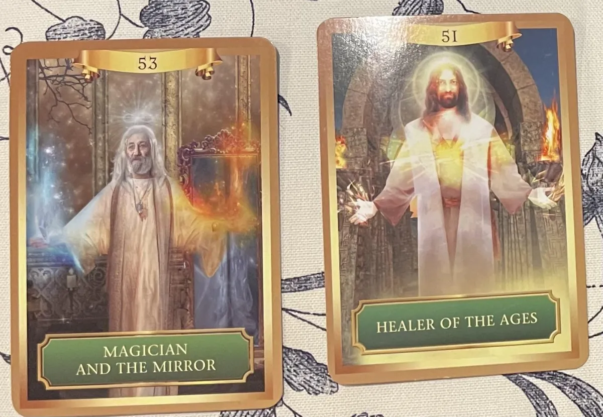 cards, crystals, wine & wisdom