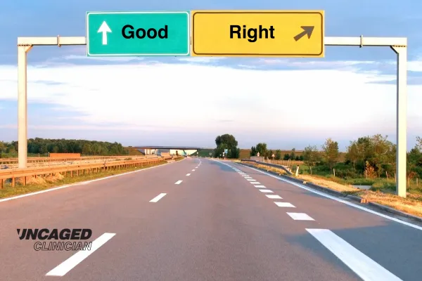  Leaving "Good" for What is Right  - 12/2/25 