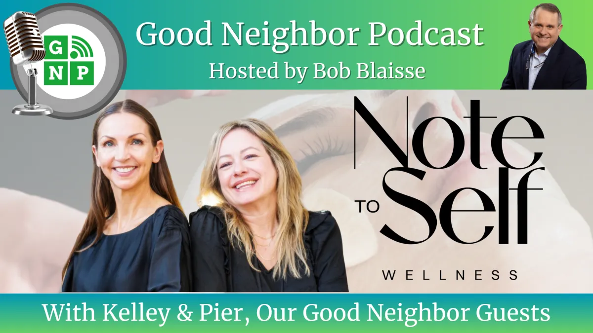 Kelley Hughes & Pier Derrickson's Note To Self Wellness Holistic Wellness Spa