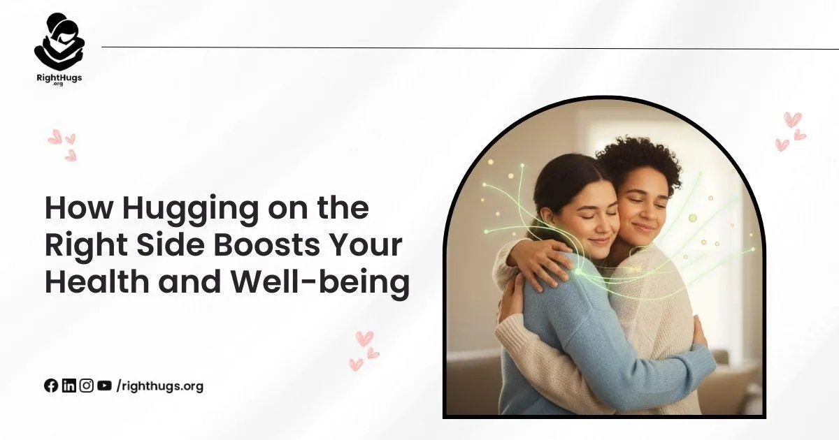 How Hugging on the Right Side Boosts Your Health and Well-being