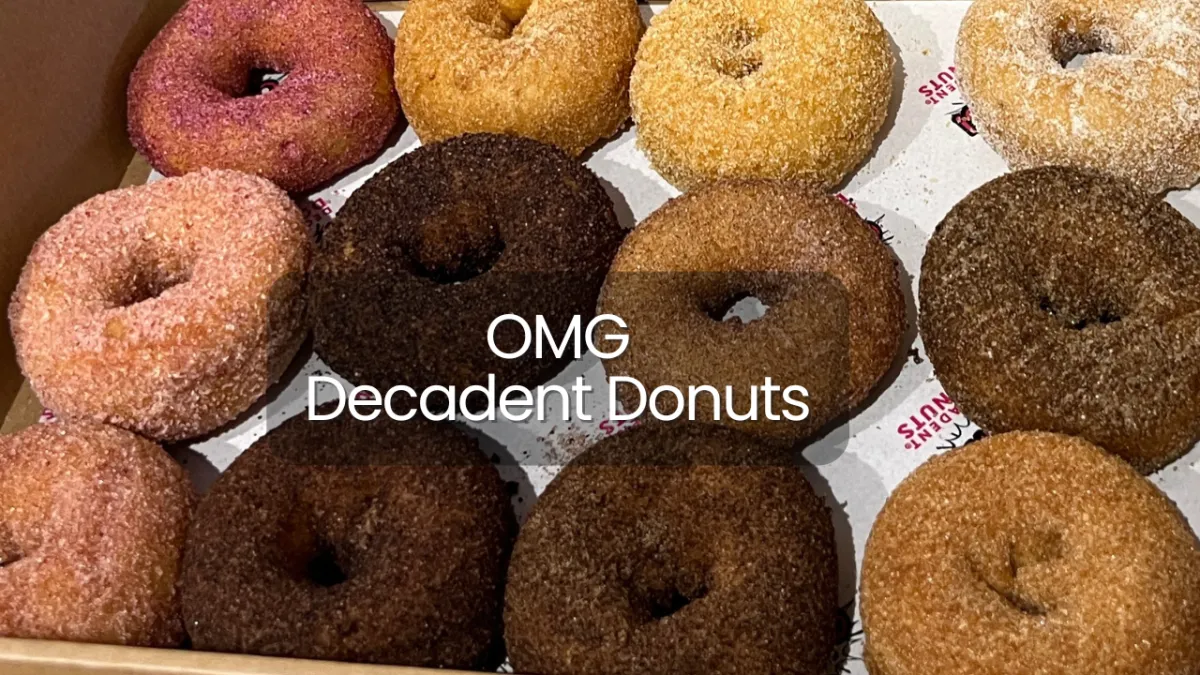 OMG Decadent Donuts