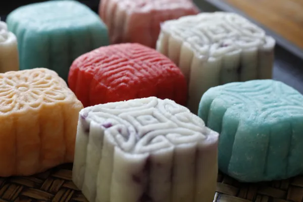 snowskin mooncakes