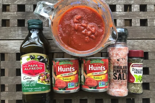 homemade pizza sauce gluten-free recipe