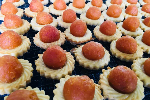 cny gluten-free pinapple tarts recipe