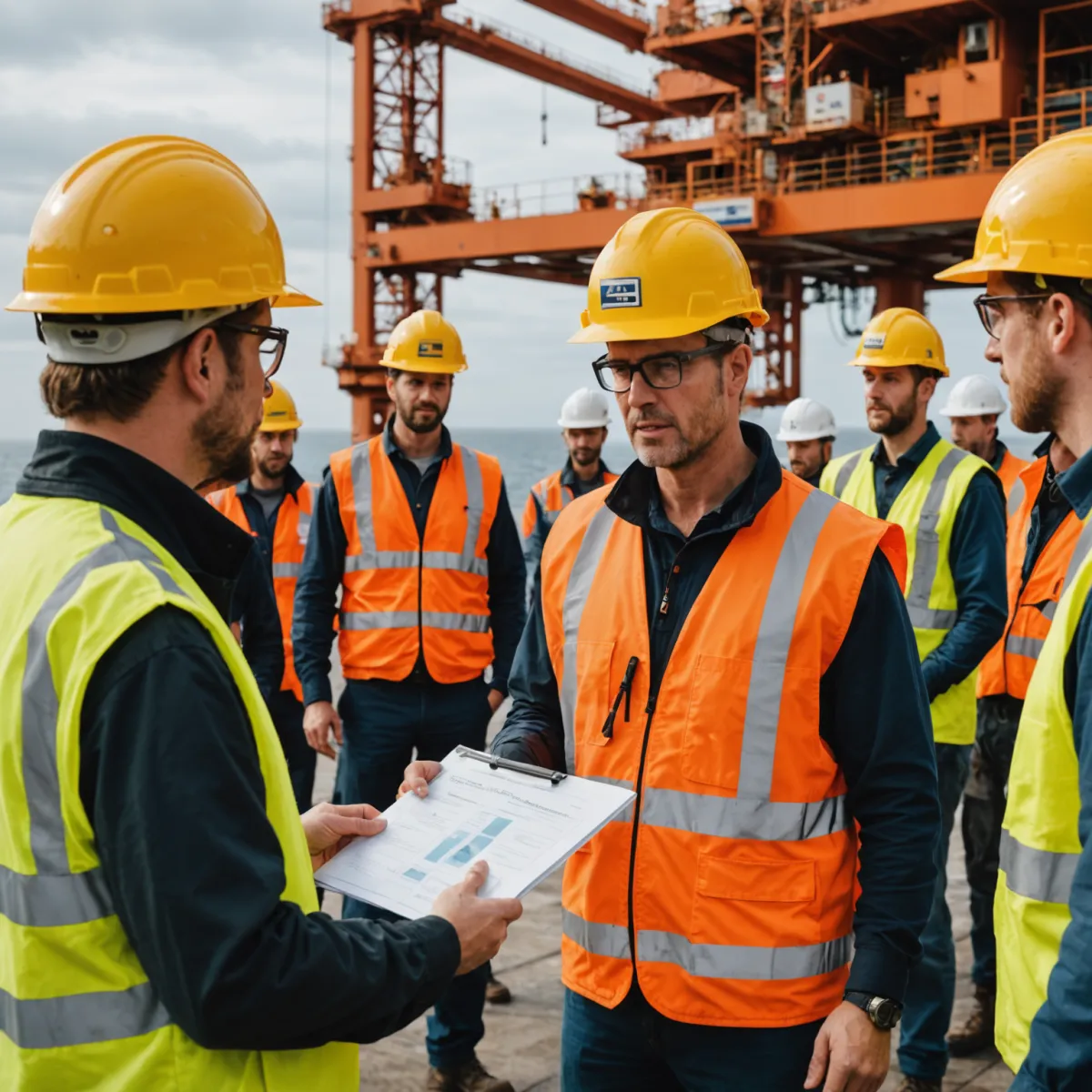 Photo: GenAI-image-offshore-team