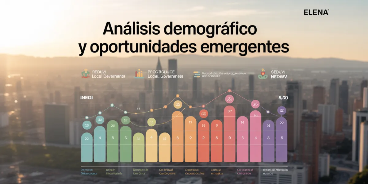 Análisis Demográfico y Oportunidades Emergentes en CDMX