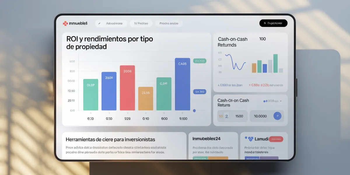ROI y Rendimientos por Tipo de Propiedad en CDMX