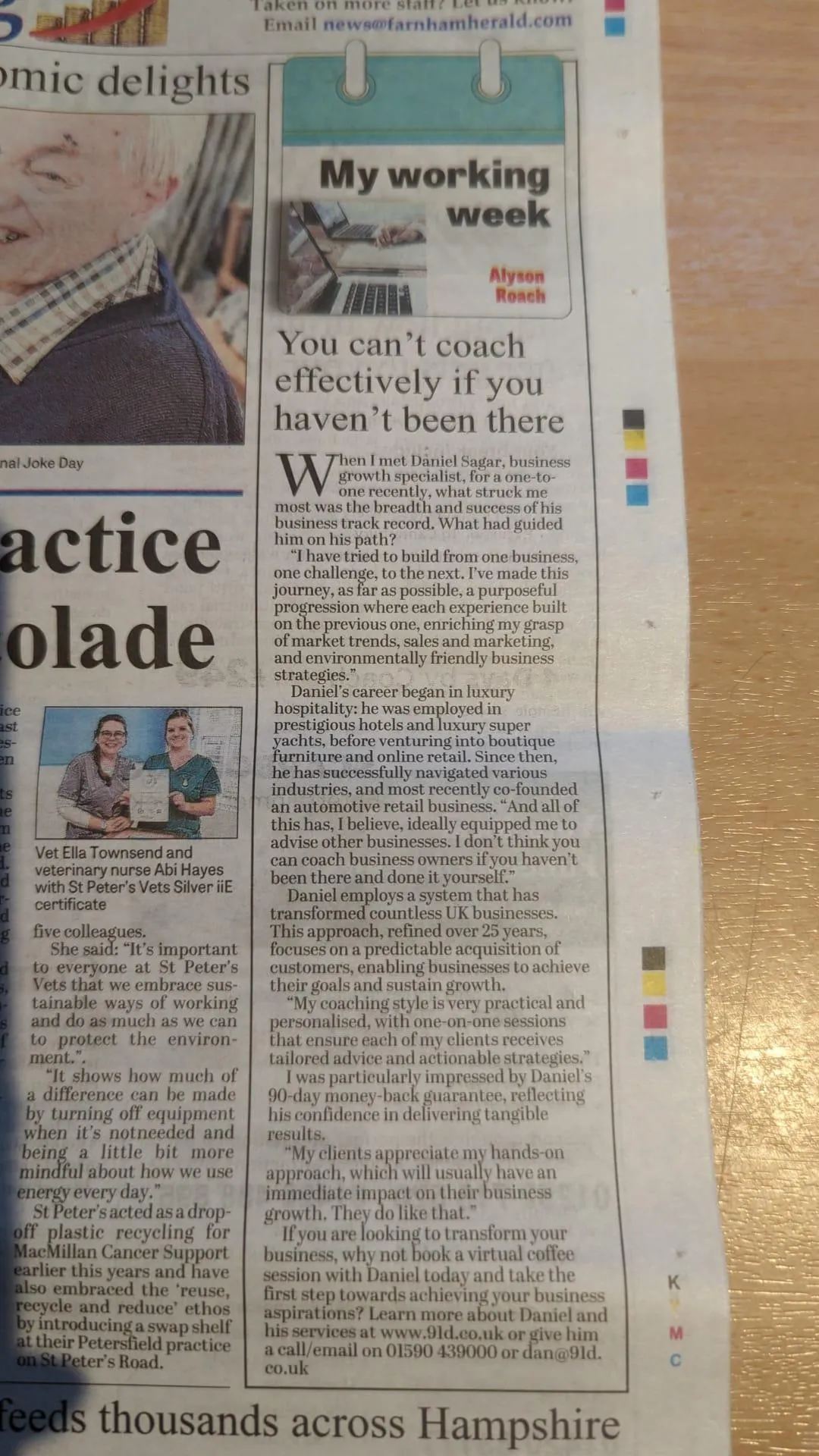 You can't coach effectively if you haven't been there