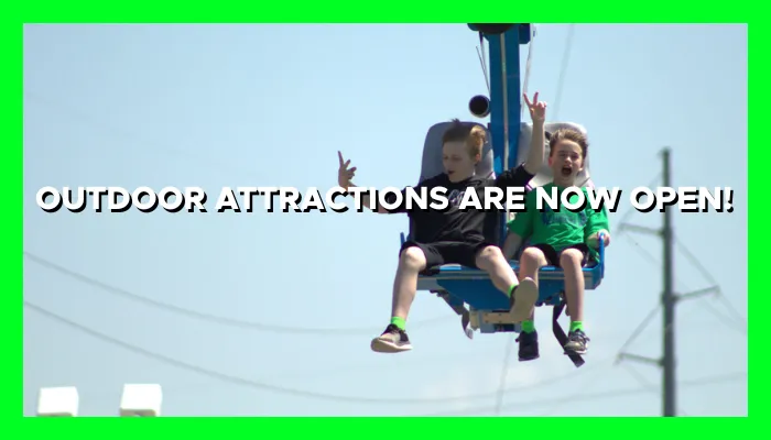 Outdoor Attractions Are Now Open