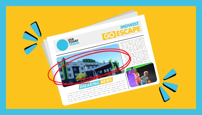 Metropolis Resort Featured in USA TODAY’s Go Escape Midwest!