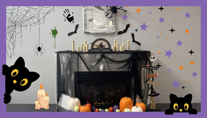 Halloween Decorating at Metropolis Resort