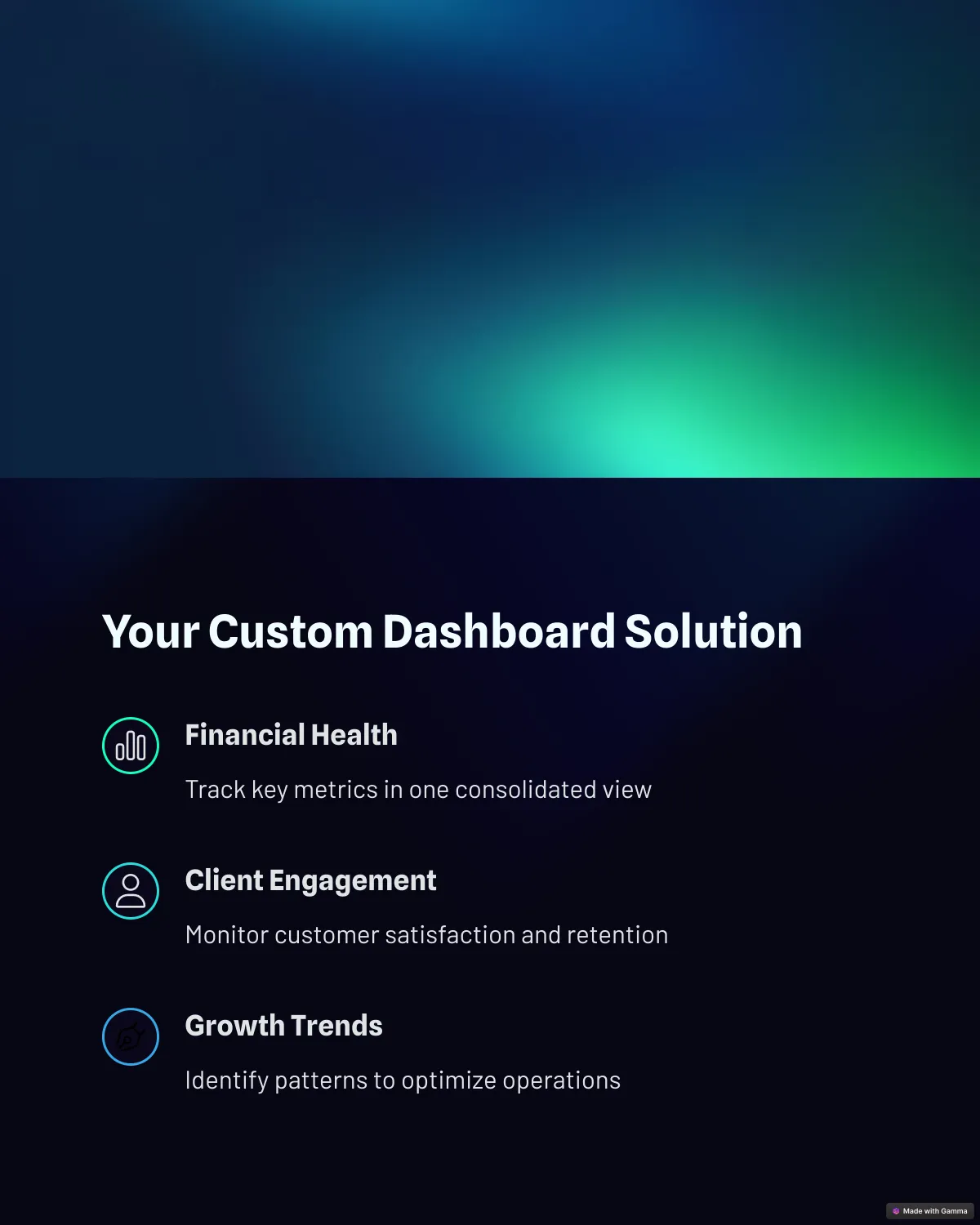 Custom Dashboard