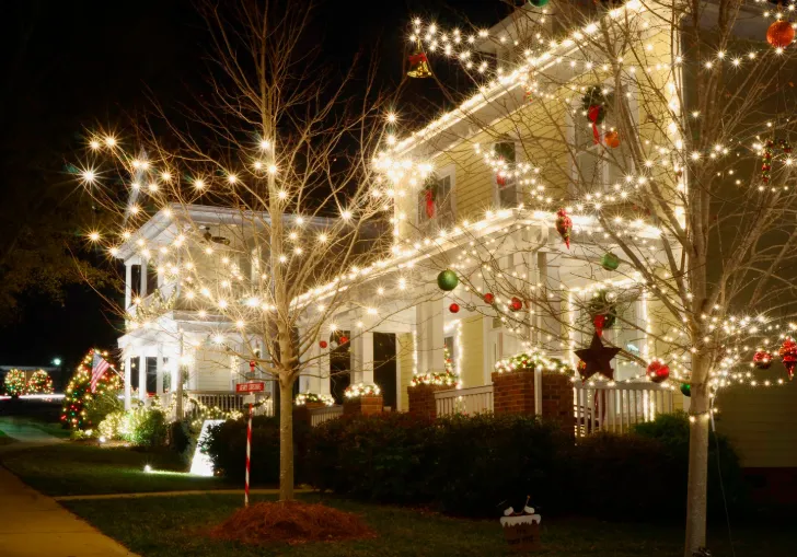 Holiday Lighting Timeline in Action - Professionally Installed Christmas Lights