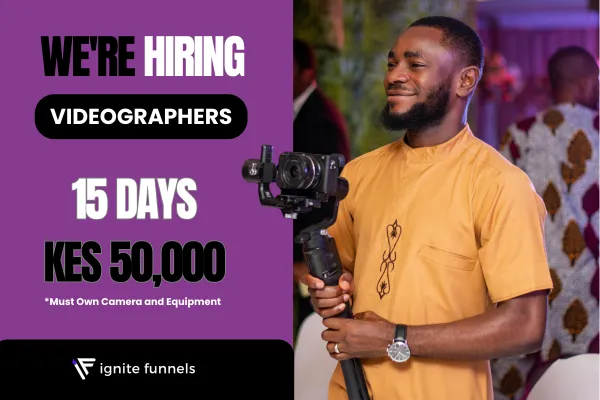 Position: Contract Videographer – Nairobi (15-Day Project)