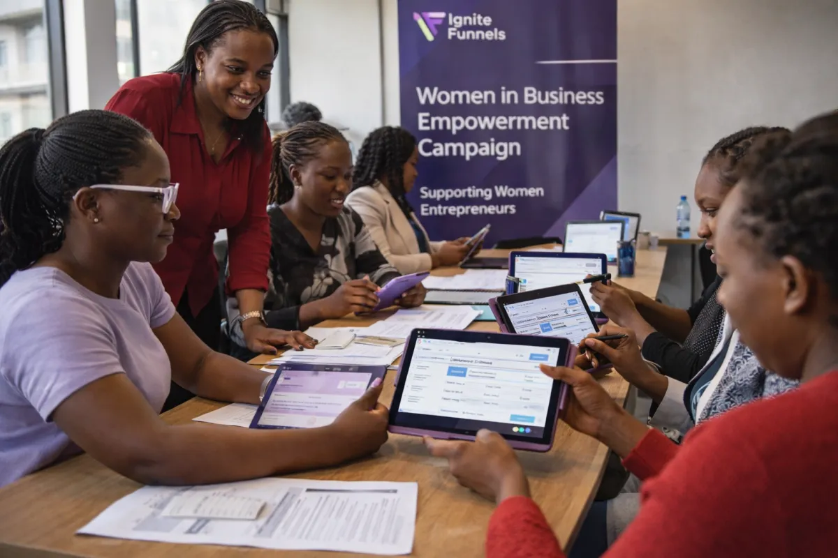 Ignite Funnels Kenya Launches Women in Business Empowerment Campaign to Support Formalization and Economic Growth