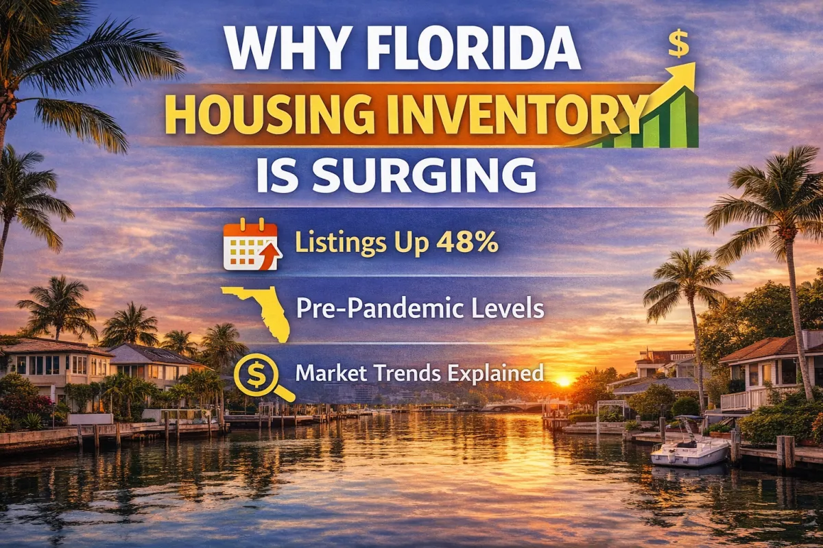 Why Is Florida Housing Inventory Skyrocketing? What the Data Really Says in 2026