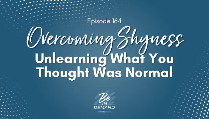 overcoming shyness by Laurie Ann Murabito
