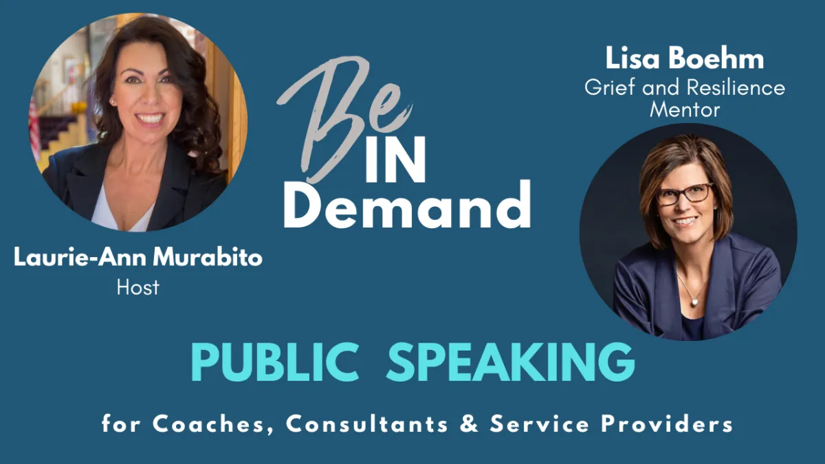 Writing a Powerful Signature Speech with Lisa Boehm [Case Study] | Ep 352