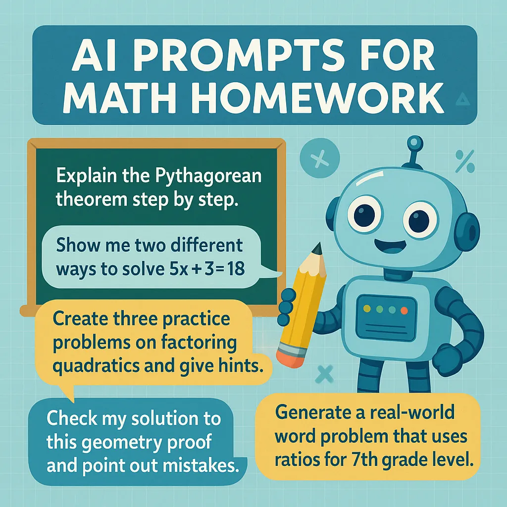 Essential Math Prompts for Homework Success