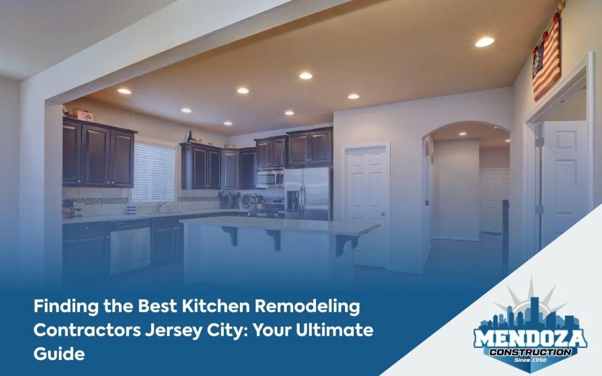 Modern kitchen renovation completed by top Jersey City contractors