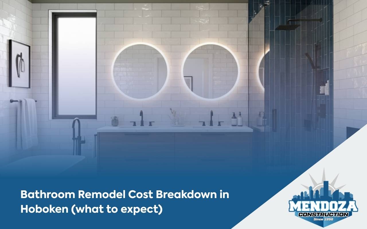 Bathroom Remodel Cost Breakdown in Hoboken (what to expect)