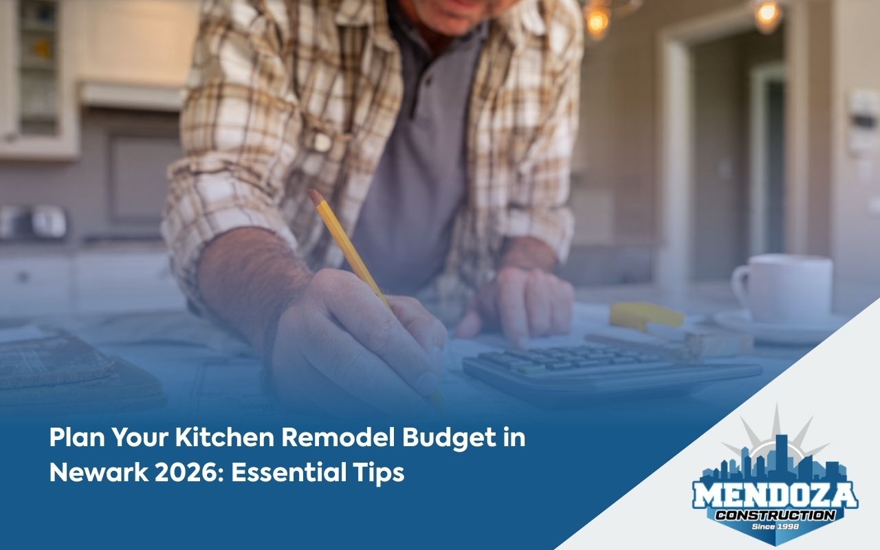 Budgeting a Kitchen Remodel in Newark 2026 using a detailed expense spreadsheet
