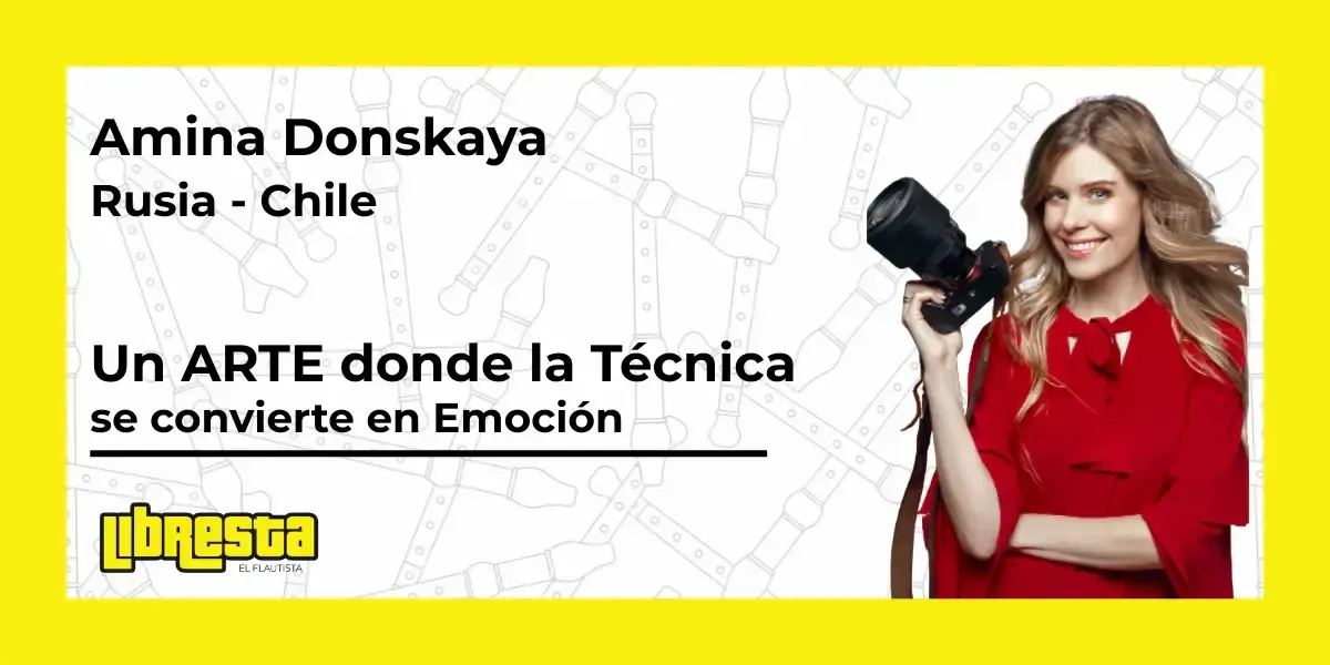 Retrato artístico de mujer con luz etérea, representando la visión de Amina Donskaya, fotógrafa rusa radicada en Chile y premiada internacionalmente.