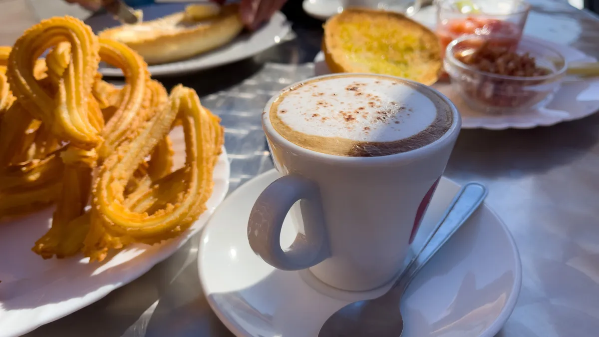 Churro shop Mission Hills CA