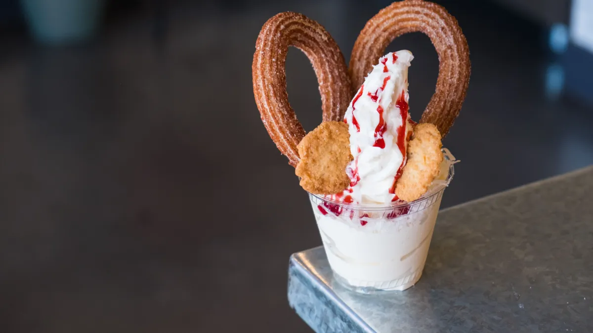 Decadent churro sundae Mission Hills CA