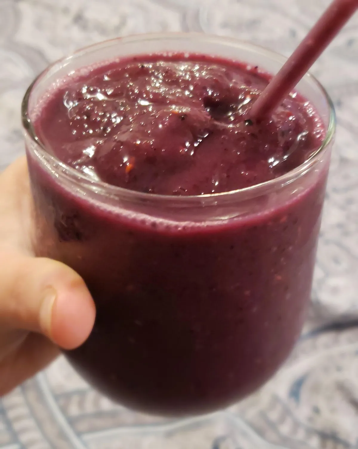 PB&J Smoothie with Almond Milk