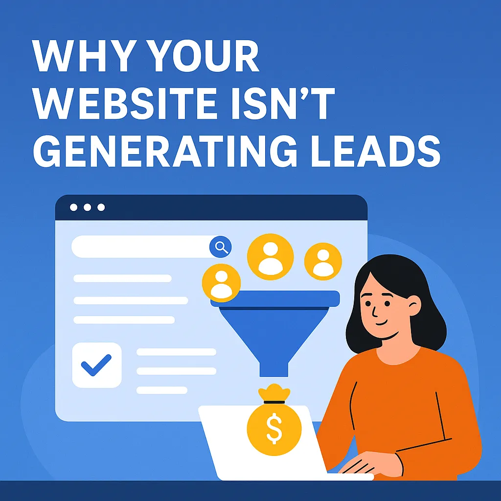 Top Reasons Your Website Isn’t Generating Leads