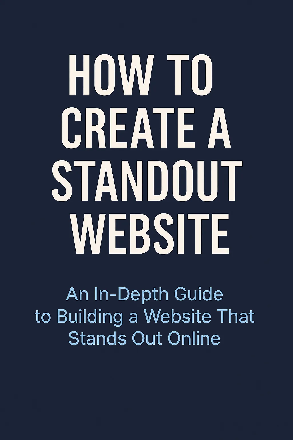 How to Make Your Website Stand Out in a Crowded Market