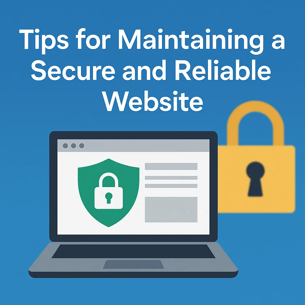 Tips for Maintaining a Secure and Reliable Website