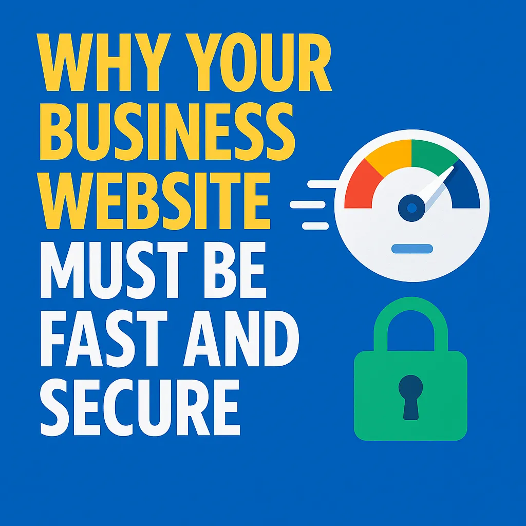 Why Website Speed and Security Are Critical for Business Growth in 2025