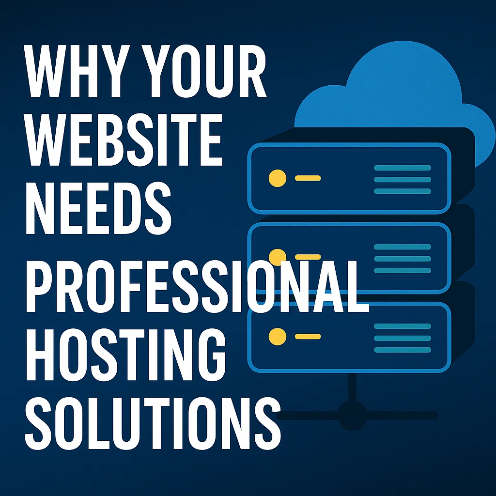 Why Professional Website Hosting Is Essential for Business Growth in 2025