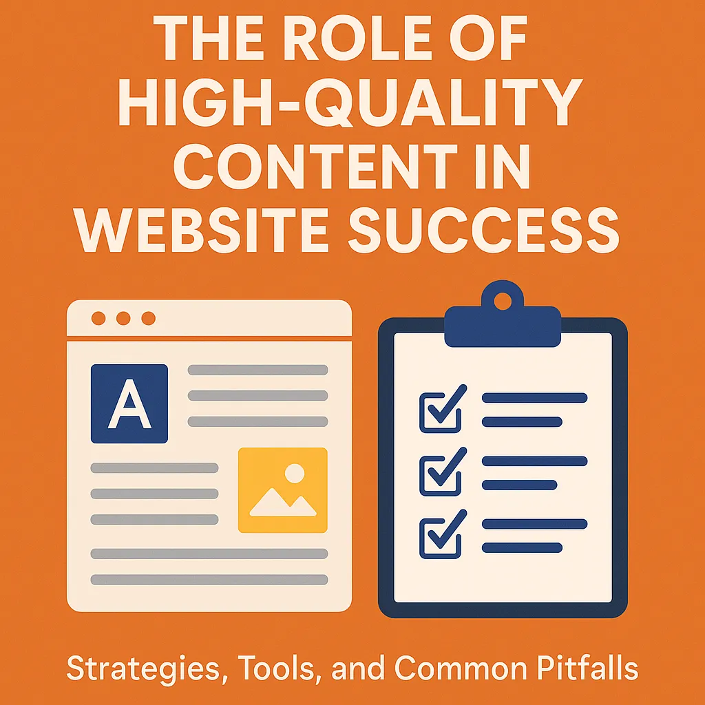 The Role of High-Quality Content in Website Success: Strategies, Tools, and Common Pitfalls