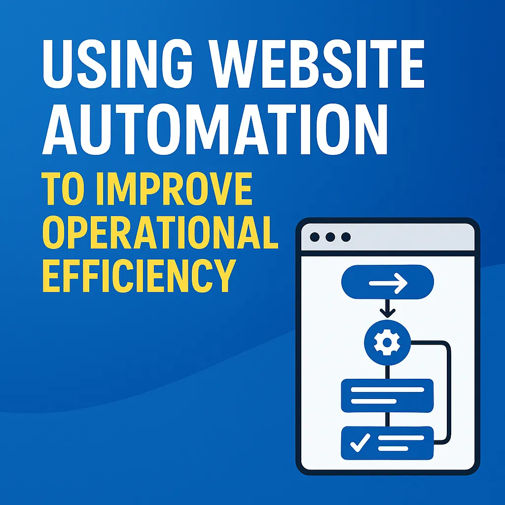 How Website Automation Boosts Operational Efficiency: Strategies, Tools & Real Examples