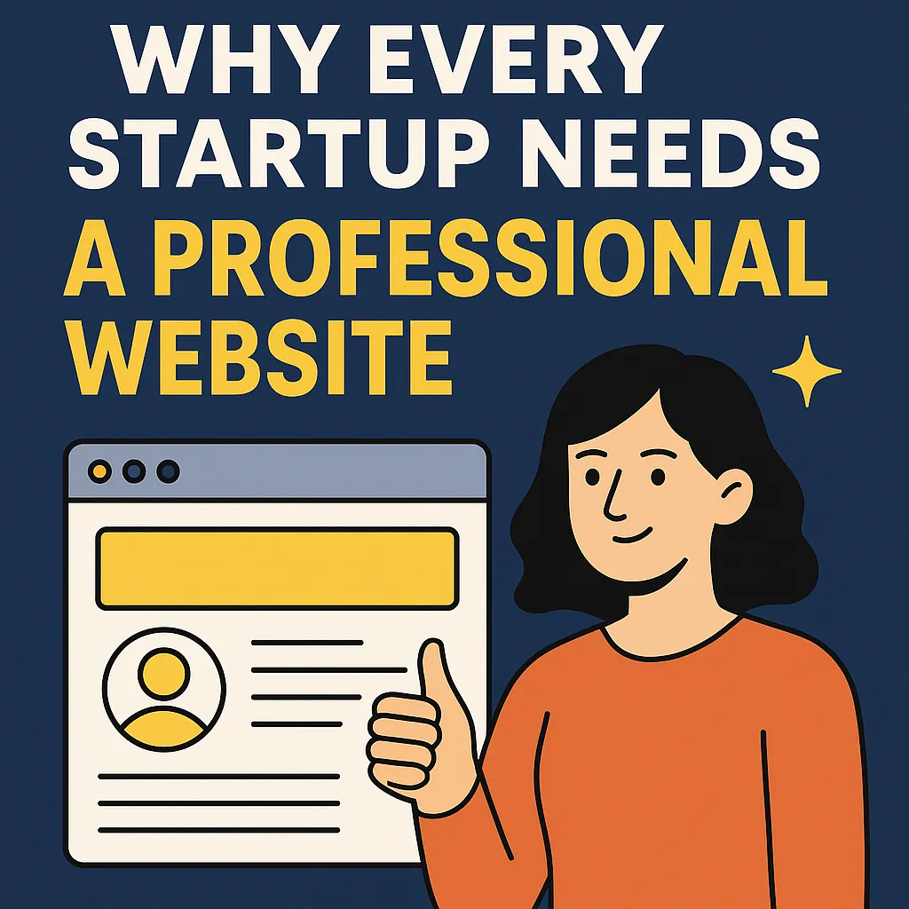 Why Every Startup Needs a Professional Website