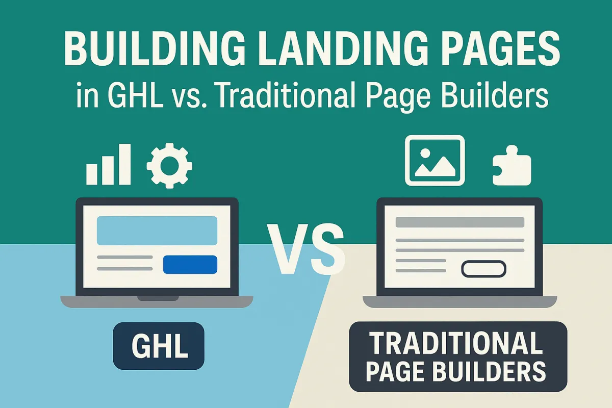 Building Landing Pages in GHL vs. Traditional Page Builders