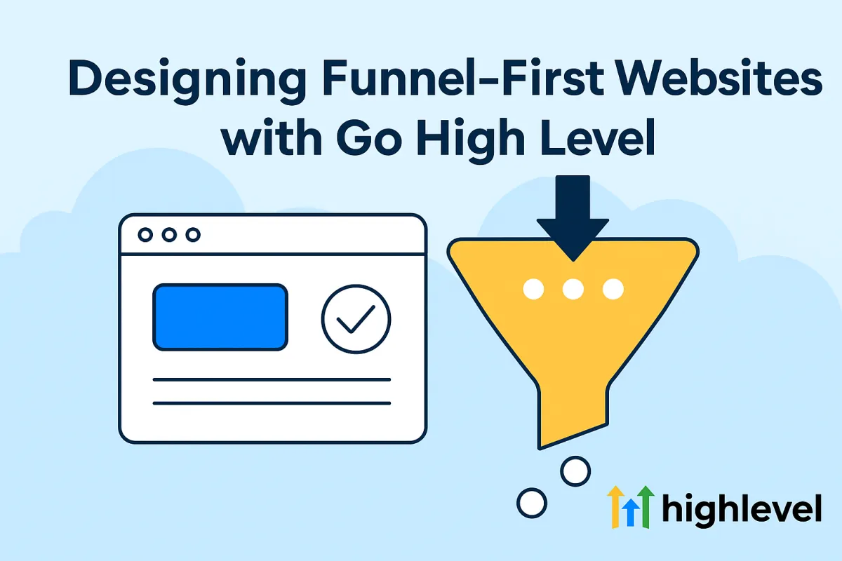Designing Funnel-First Websites with Go High Level