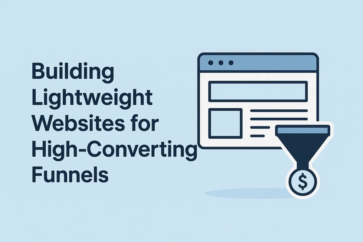 Building Lightweight Websites for High-Converting Funnels