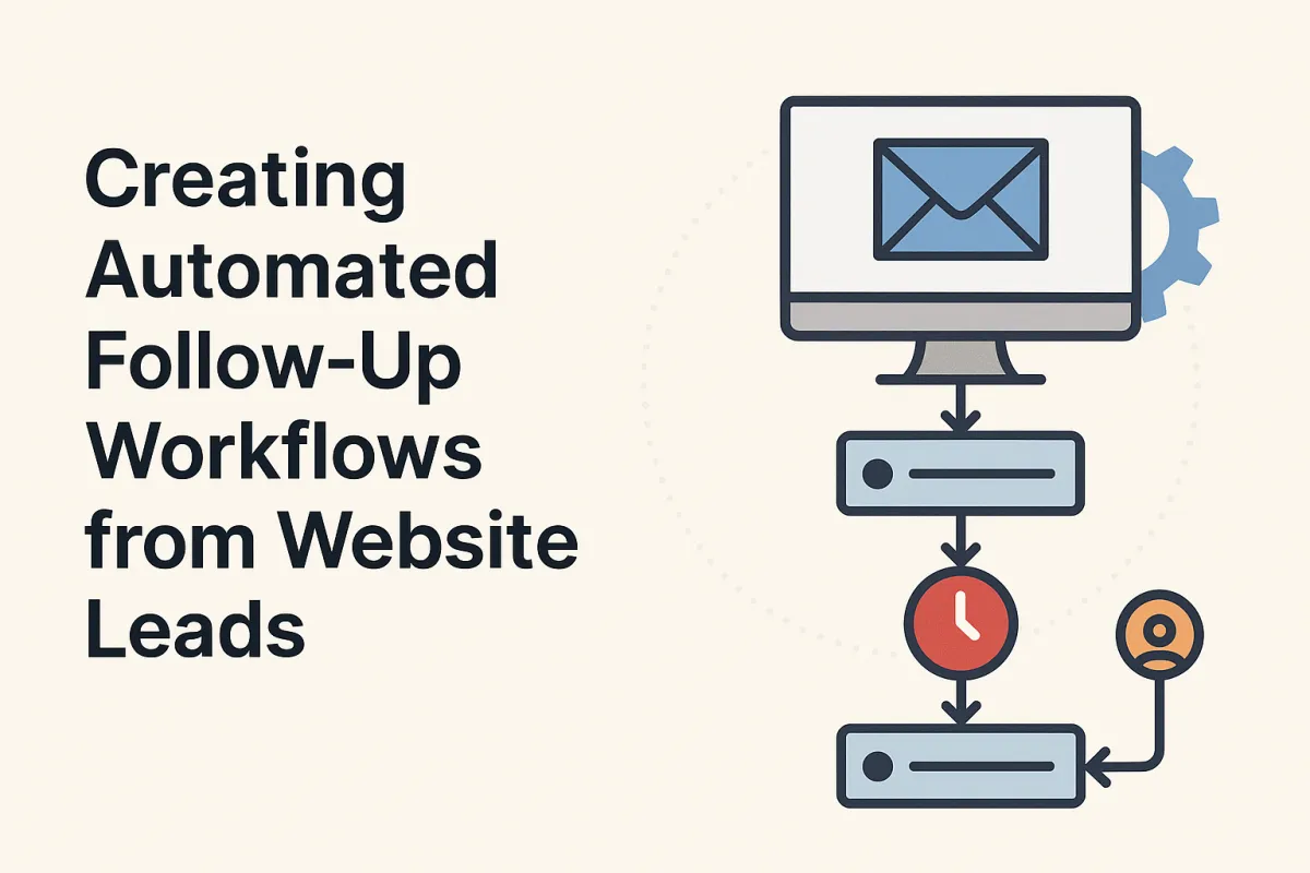 Creating Automated Follow-Up Workflows from Website Leads