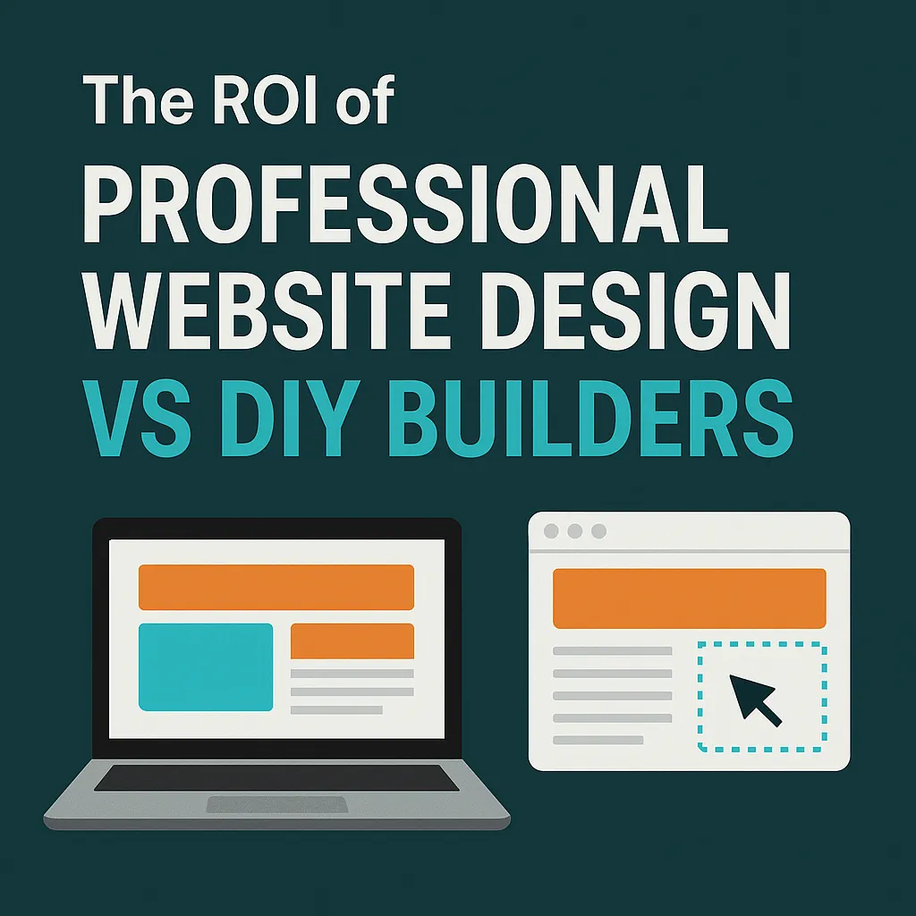 The ROI of a Professionally Designed Website vs. DIY Builders